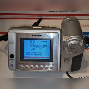 Sharp VL-A110 Viewcam Hi8/Video8 Camcorder with Battery TESTED